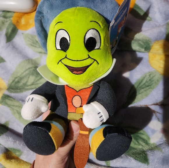 Disney Pinocchio Plush Toy - Green and Blue NWT - Picture 9 of 10